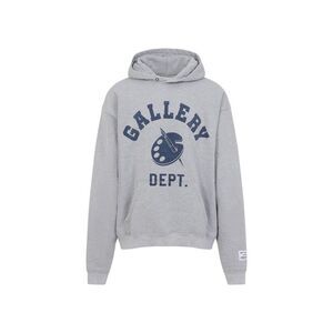 GALLERY DEPT . Painted Art Hoodie Men GREY Sweaters & Cardigans